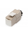 digitus Moduł (gniazdo) keystone RJ45 (8P8C) kat6A, STP,ekranowany, beznarzędziowy, stalowy, opaska czarna - nr 3