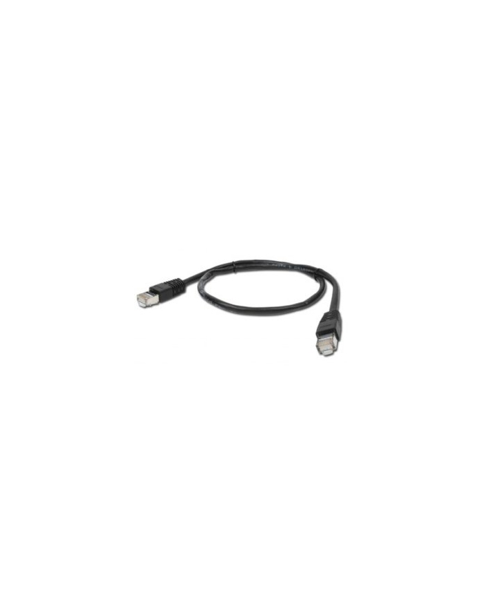 Kabel sieciowy FTP Gembird PP6-1M/BK kat 6, Patch cord RJ-45 (1 m) główny