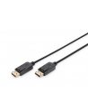 assmann Kabel DP/DP M/M z zatrzaskami czarny 2m DisplayPort  4K 60Hz UHD - nr 1
