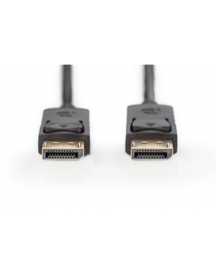 assmann Kabel DP/DP M/M z zatrzaskami czarny 2m DisplayPort  4K 60Hz UHD główny