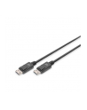 assmann Kabel DP/DP M/M z zatrzaskami czarny 2m DisplayPort  4K 60Hz UHD - nr 3