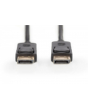 digitus Kabel DP/DP M/M z zatrzaskami czarny 2m DisplayPort 1080p 60Hz FHD - nr 4