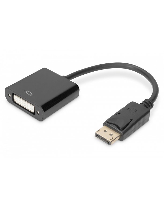 digitus Kabel DP/DVI-I (24+5) M/Ż z zatrzaskiem cz 0,15m Displayport 1080p 60Hz FHD główny