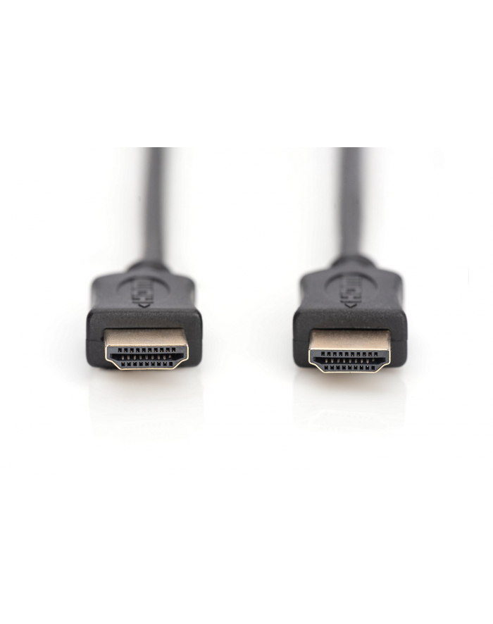 assmann Kabel połączeniowy HDMI 14 High Speed Ethernet 1080p60Hz FHD HDMI A/HDMI A M/M czarny 3m główny