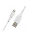 belkin LIGHTNING BLAD-E/SYNC CABLE/PVC MFI 1M WHITE - nr 10