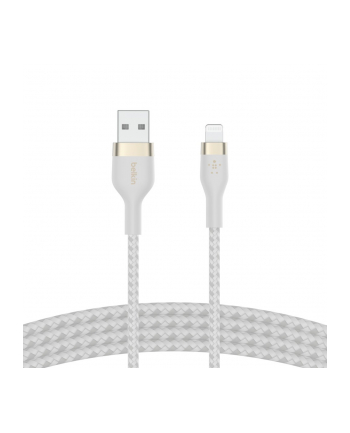 belkin PRO FLEX LIGHTNING/USB-A SILICO/USB-A SILICONE CABLE APPLE CERTI