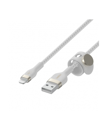 belkin PRO FLEX LIGHTNING/USB-A SILICO/USB-A SILICONE CABLE APPLE CERTI