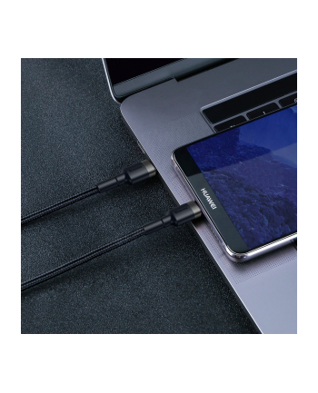 CABLE USB-C TO USB-C 2M/GRAY/BLACK CATKLF-HG1 BAS(wersja europejska)S nr 1