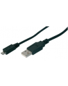 digitus Kabel USB A/microUSB B M/M czarny 1,8m USB 20 HighSpeed - nr 1