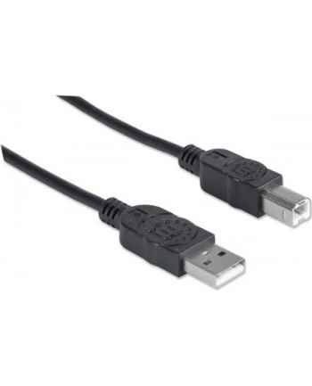 manhattan Kabel USB 20 AM-BM 18m do Drukarki Czarny Ekranowany nr 1