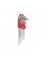 YATO KLUCZE TORX FAJKOWE 9szt T10-T50 DŁUGIE, Z OTWOREM   0511 - nr 1