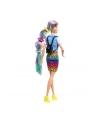 mattel BARBIE Fryzura Kolorowa Panterka Lalka GRN81 - nr 16