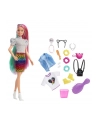 mattel BARBIE Fryzura Kolorowa Panterka Lalka GRN81 - nr 17