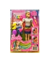 mattel BARBIE Fryzura Kolorowa Panterka Lalka GRN81 - nr 20