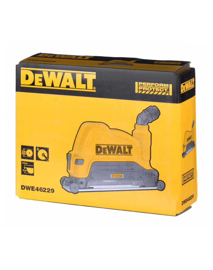 dewalt osłona do cięcia betonu do szlifierek kątowych 230 mm główny