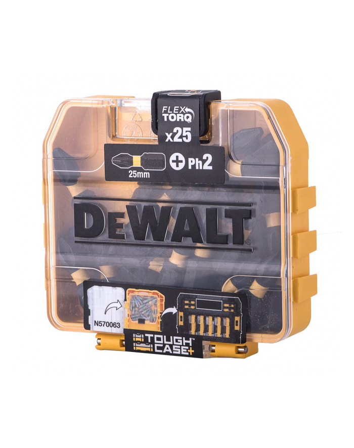 dewalt końcówki wkrętarskie ph2 25szt extreme tstak główny