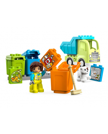 LEGO 10987 DUPLO Town Ciężarówka recyklingowa p4