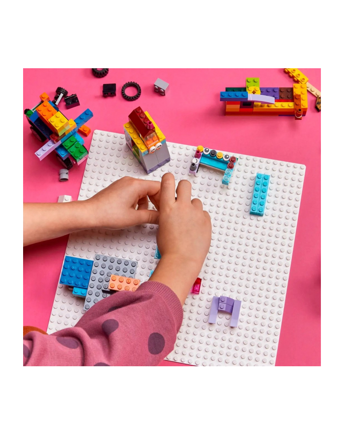 LEGO 11026 CLASSIC Biała płytka konstrukcyjna p12 główny