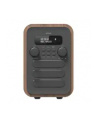 Radio retro DAB+/FM Denver DAB-48 drewno+szary front - nr 3