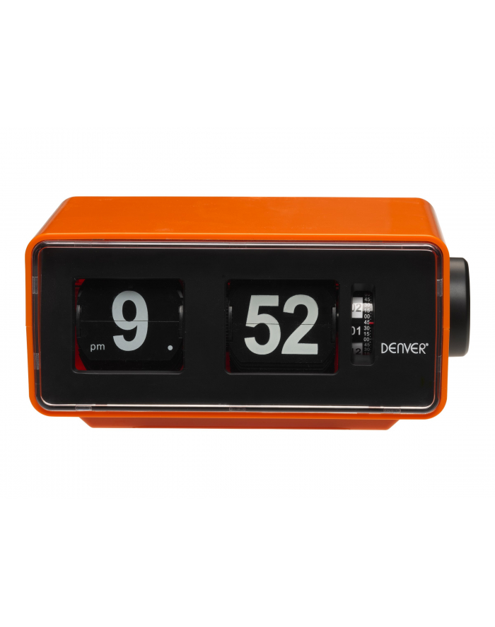 Radiobudzik retro Denver CR-425 pomarańczowy główny