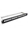 a-lan Patch panel pusty 19''; MODULARNYny 24 porty 1U z podporą, niewyposażony ALANTEC - nr 2