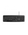 KEYBOARD STANDART USB ENG BIG/LETT BLACK KB-US-103 GEMBIRD - nr 1