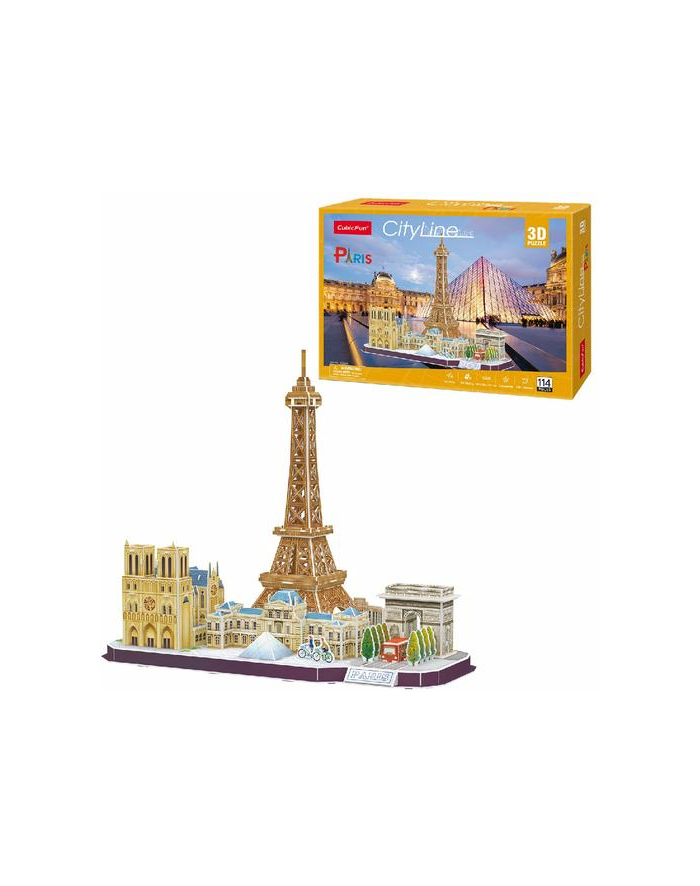 cubicfun Puzzle 3D City Line Paris MC254H główny
