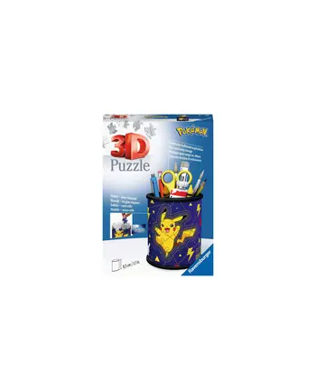Puzzle 3D 54el Przybornik Pikachu Pokemon 112579 RAVENSBURGER nr 1