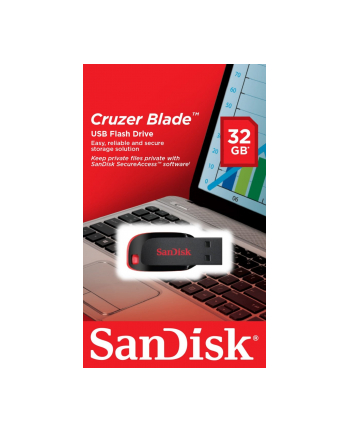 sandisk USB STICK 32GB CRUZER BLAD-E/BLISTER VERSION USB20