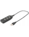 digitus Hub/Koncentrator 4-portowy USB 20 HighSpeed pasywny czarny - nr 15