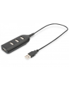 digitus Hub/Koncentrator 4-portowy USB 20 HighSpeed pasywny czarny - nr 1