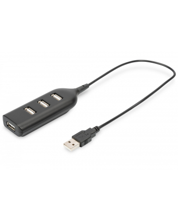 digitus Hub/Koncentrator 4-portowy USB 20 HighSpeed pasywny czarny nr 2