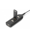 digitus Hub/Koncentrator 4-portowy USB 20 HighSpeed pasywny czarny - nr 2