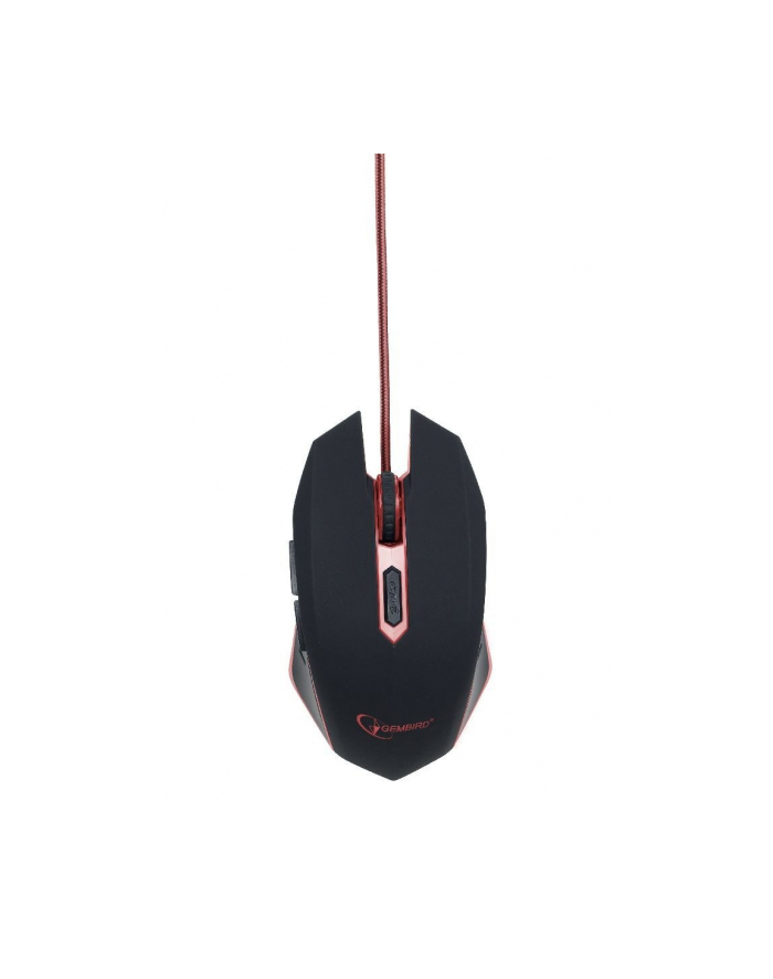 MYSZ USB OPTICAL GAMING RED MUSG-001-R GEMBIRD główny