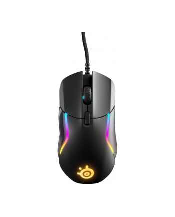 Seria SteelSeries | Mysz do gier | Optyczny | Przewodowe | Czarny | Tak | Rywal 5