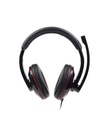 ZESTAW SŁUCHAWKOWY STEREO USB BLACK MHS-U-001 GEMBIRD nr 1