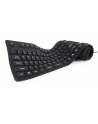 KLAWIATURA FLEXIBLE USB/PS2 ENG BLACK KB-109F-B GEMBIRD - nr 3