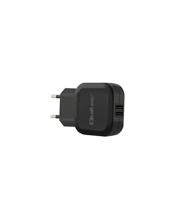 Qoltec Ładowarka sieciowa 12W | 5V | 24A | 2xUSB