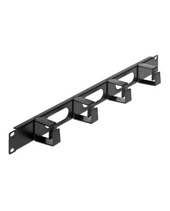 Organizer kabli 19'amp;'; 1U Intellinet 4 kr'amp;oacute;tkie plastikowe pierścienie