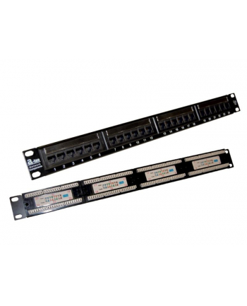 a-lan Patch panel UTP kat5e 24 porty LSA 1U ALANTEC