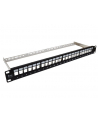 a-lan Patch panel pusty 19''; MODULARNYny 24 porty 1U z podporą, niewyposażony ALANTEC - nr 3