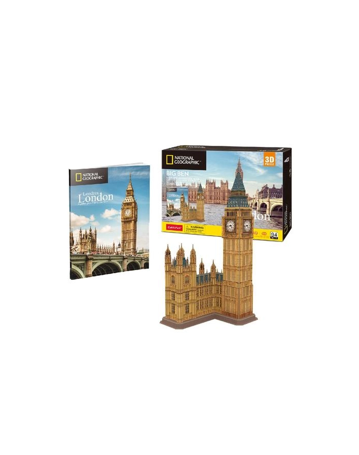 cubicfun Puzzle 3D National Geographic Big Ben DS0992 główny