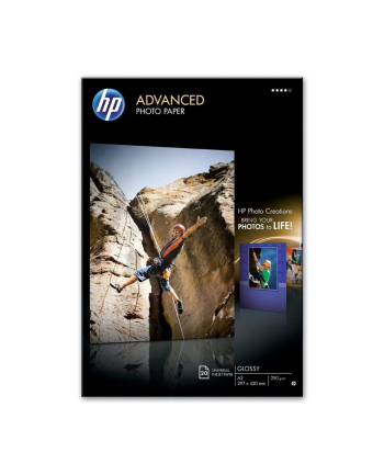 Papier Advanced foto Błyszczący 250g A3 20arkuszy Q8697A nr 2
