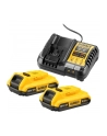 D-EWALT ŁADOWARKA DCB1104 +2x2,0Ah DCB1104D2 - nr 2