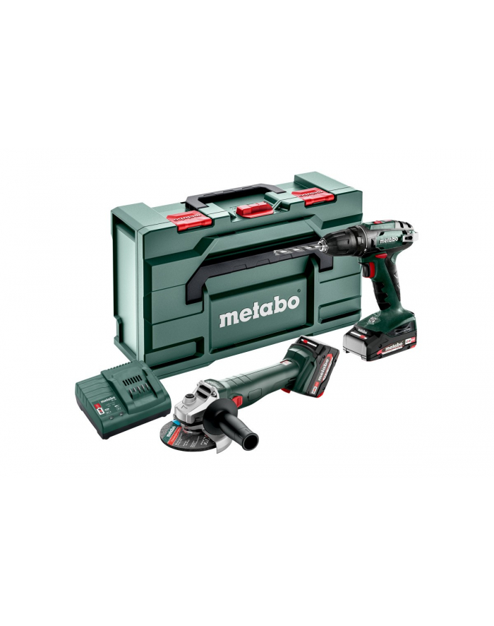 METABO ZESTAW COMBO 18V 243 (BS18+W18) 1x4,0Ah, 1x2,0Ah METABOX główny