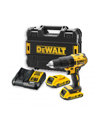dewalt wiertarko-wkrętarka xr 18v,bezszczotkowa,2xaku 2ah,ładowarka