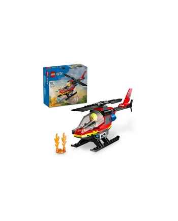 LEGO 60411 CITY Strażacki helikopter ratunkowy p4
