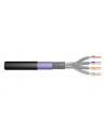 Kabel instalacyjny zewnętrzny suchy DIGITUS kat7, S/FTP, AWG 23/1, PE/LSOH, 100m, czarny - nr 4