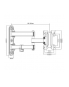 Uchwyt do telewizora Maclean, max VESA 100x100, 13-23'';, 30kg, MC-740 - nr 4