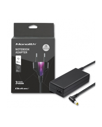 Qoltec Zasilacz do laptopa Acer 30W | 19V | 158A | 55*17 | +kabel zasilający